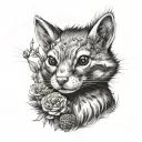 ratatoskr tattoo design idea