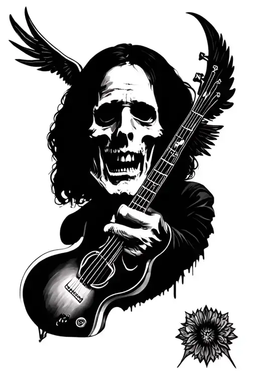 Black sabbath tattoo design idea