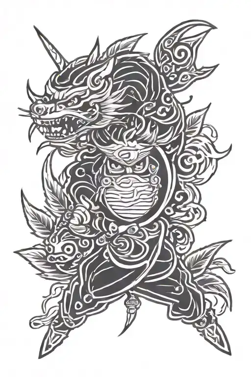 akatsuki tattoo design idea