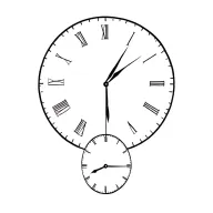 3 clocks tattoo design idea