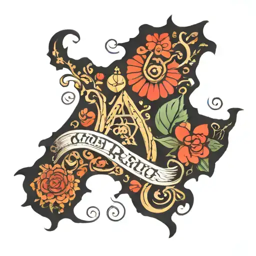 costa rica map symbolizing tattoo design idea