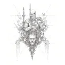 Jack of all trades is a master of none tattoo design idea