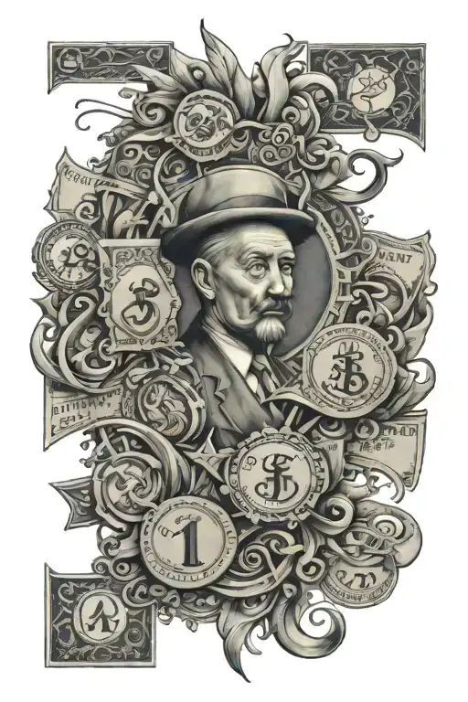 Money Maker tattoo design idea