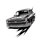 fast and furious  tattoo design idea