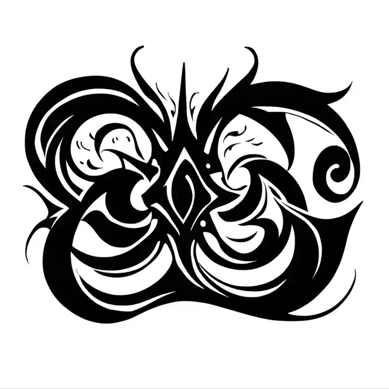 Qos tattoo design idea