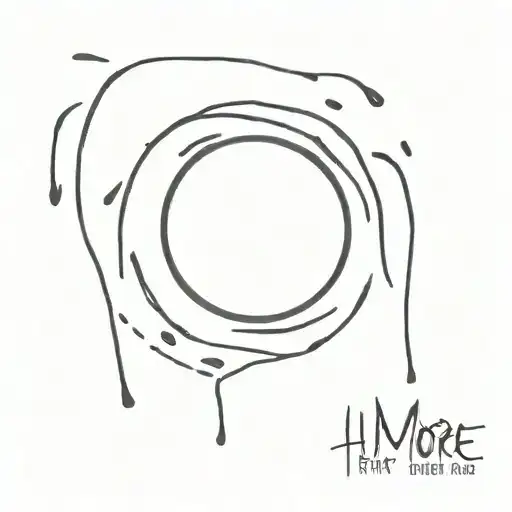 text "i am more than what hurt me" written with eyes cries tattoo design idea