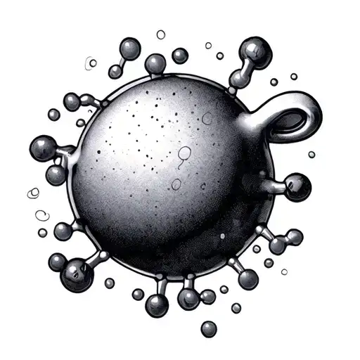 Caffeine Chemical Structure tattoo design idea