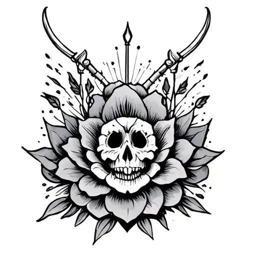 1111 tattoo design idea