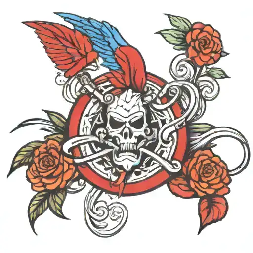 Haitian tattoo design inspired tattoo design idea