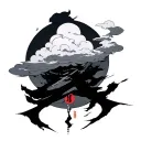 Akatsuki Cloud tattoo design idea