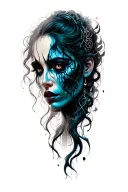 Darkness tattoo design idea