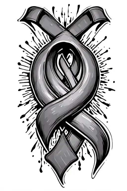 Fuck Cancer tattoo design idea