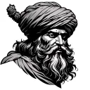 Baba Deep Singh tattoo design idea