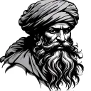 Baba Deep Singh tattoo design idea
