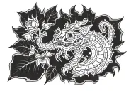 Georgia tech tattoo design idea