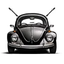 Volkswagen Beetle tattoo design idea