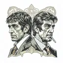 Scarface  al Pacino tattoo design idea
