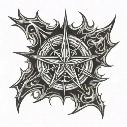 Chaos Star tattoo design idea