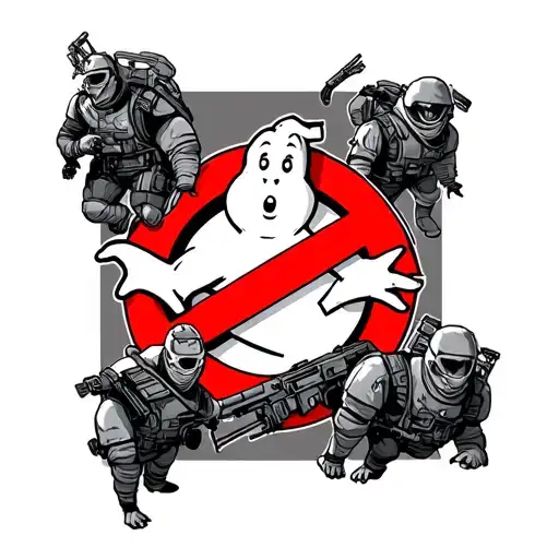 Ghostbusters tattoo design idea
