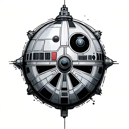 Star Wars Ship tattoo design idea
