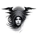 biometric tattoo design idea