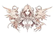 Dnd tattoo design idea