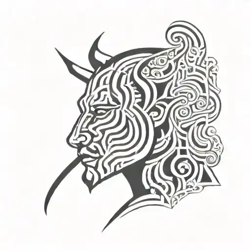 Vikram is silent tattoo design idea