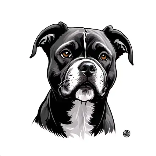 Devil Dog tattoo design idea