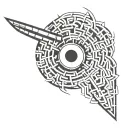 10's whore tattoo design idea