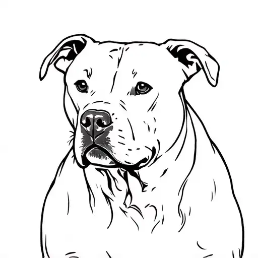 Pitbull Fa Sol Mar tattoo design idea