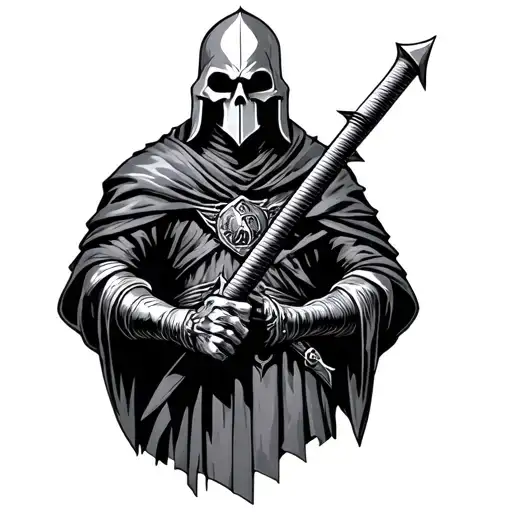 Executioner tattoo design idea