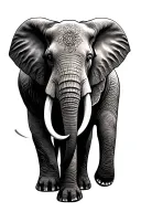 Elephant tattoo man tattoo design idea