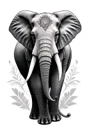 Elephant tattoo man tattoo design idea