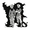 Punjab tattoo design idea