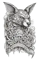 Hypebeast tattoo design idea