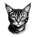 3 cats fine line tattoo tattoo design idea