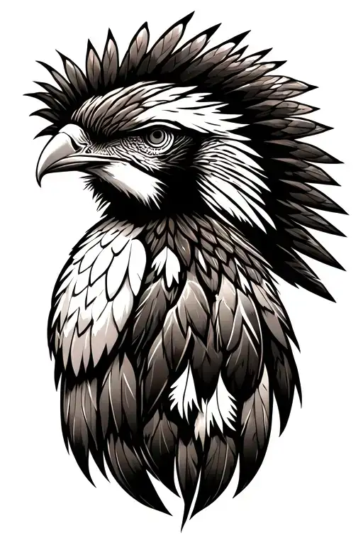 cherokee thunderbird tattoo design idea