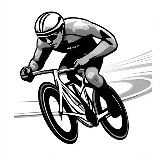 velodrome and champions league om tattoo design idea