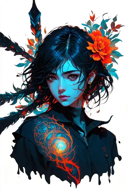 solo leveling anime tattoo design idea