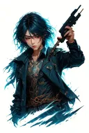 solo leveling anime tattoo design idea