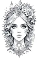 Tyche tattoo design idea