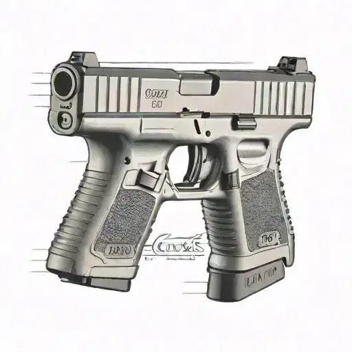 glock 19 tattoo design idea