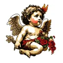 cherub tattoo design idea