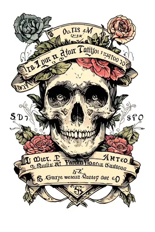 Tarrot and Ouija themed full sleeve tattoo design idea
