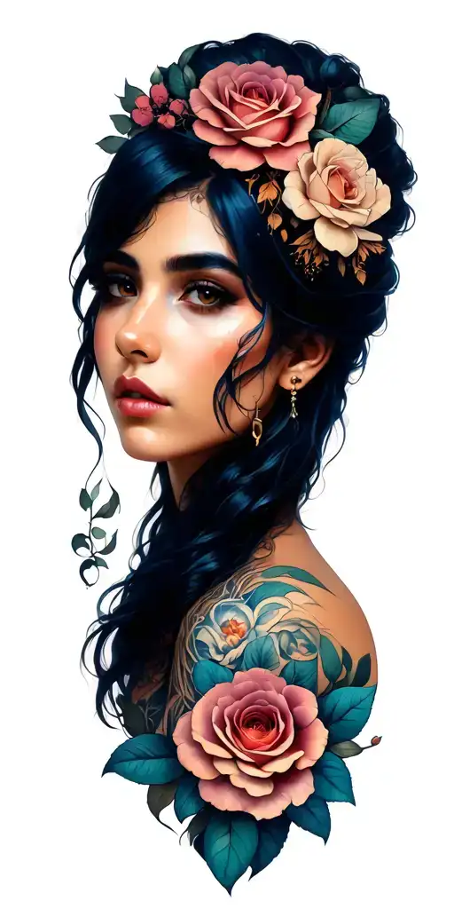 Gemini tattoo design idea