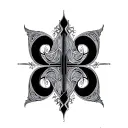 Two Word Ambigram Generator tattoo design idea