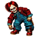 Chucky Doll tattoo design idea