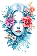 let go tattoo design idea