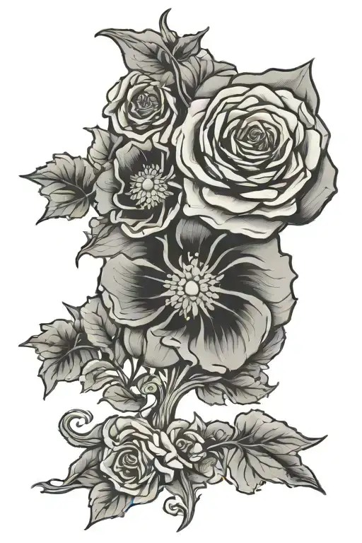 state of georgia tattoo design idea