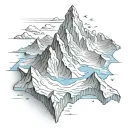 matterhorn tattoo design idea